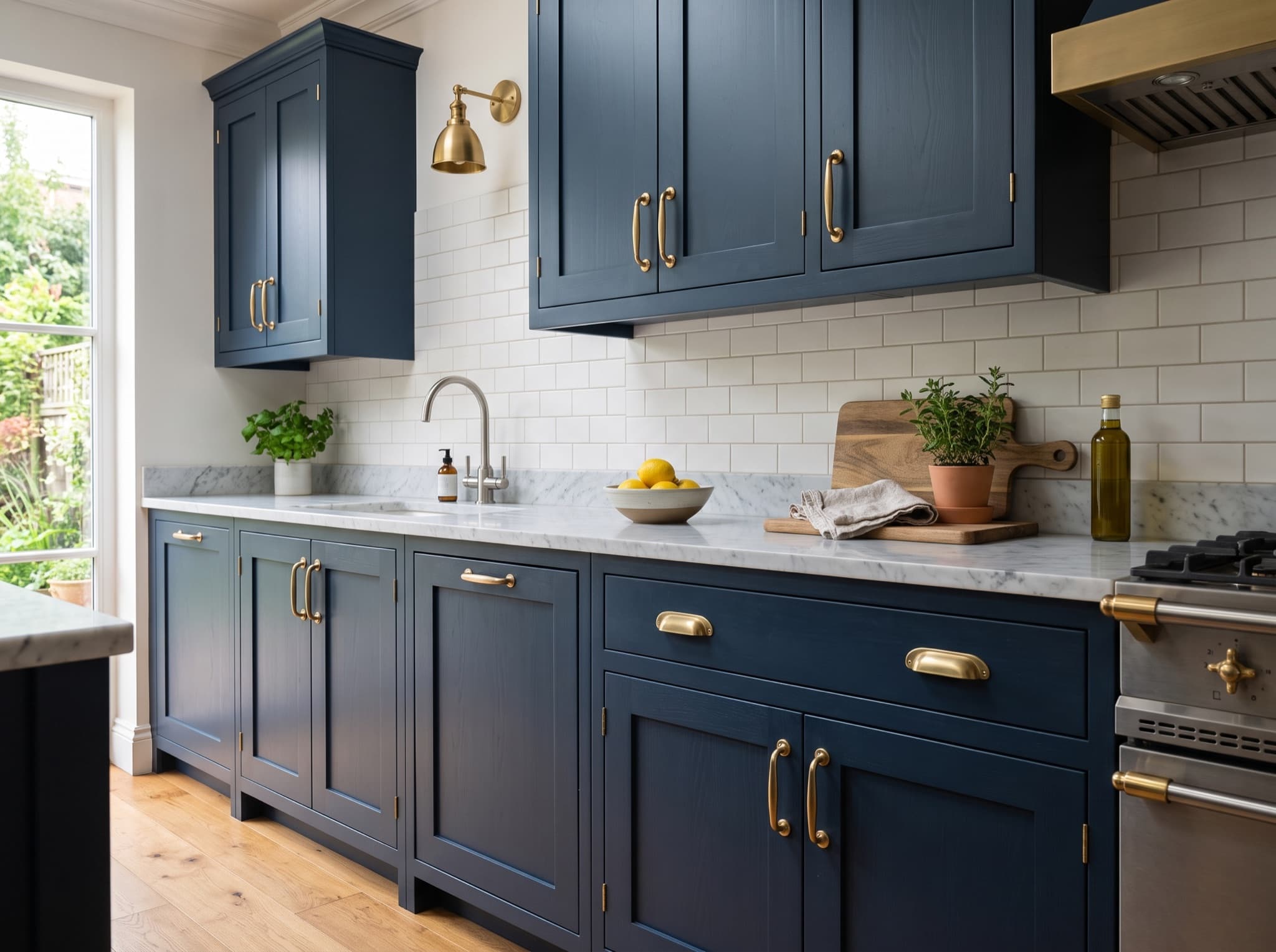 AI kitchen cabinet design showing shaker doors and brass hardware AI kitchen cabinet design showing shaker doors and brass hardware