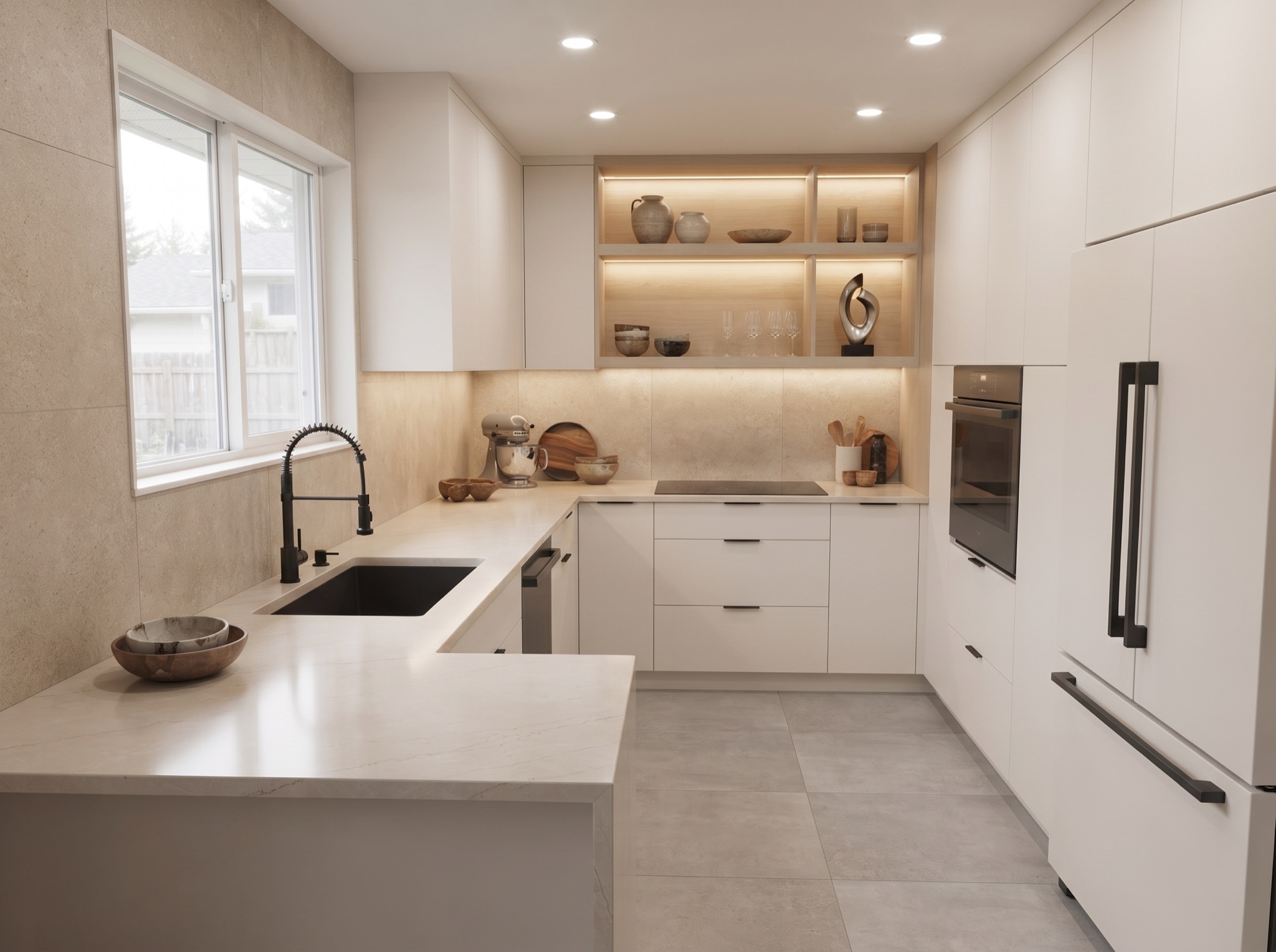 sample AI modern kitchen design